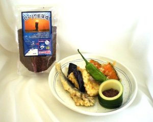 画像3: 【送料無料・ポスト投函】ローソク島  藻塩 100g 3袋   隠岐の島産 天ぷら塩・おにぎり
