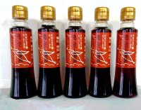 あごだし醤油２００ｍｌ ５本セット　卵かけご飯 天つゆ だし巻き卵 茶碗蒸し   隠岐の島産あご煮干し仕上げ　