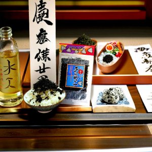 画像3:  【送料無料】あらめっこ５０ｇ１０袋  ソフトタイプ  ふりかけ  しそ風味 国産わかめ 隠岐あらめ 