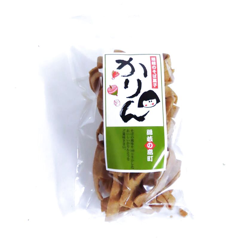 そばかりん　７0g」　国産そば粉使用　保存料無添加