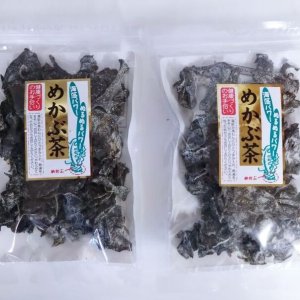 画像: 【送料無料・ポスト投函】めかぶ茶６０ｇ ２袋  簡単 お湯を注げば出来上がり！ 玉子スープめかぶ 乾燥 スープ 熱中症対策 食物繊維・フコイダンを含む健康茶