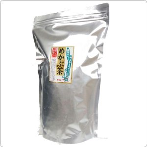 画像: 味彩海道 めかぶ茶３００ｇ 約100杯 めかぶ 乾燥 スープ 熱中症対策 塩分補給 食物繊維・フコイダンを含む健康茶 アルミ製チャック式袋入り