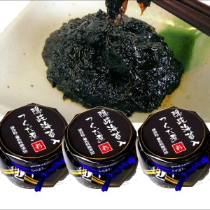 画像: 味彩海道 隠岐海苔入り佃煮１１０ｇ ３個セット ほかほかご飯に 納豆 卵焼き 保存料 着色料 無添加 