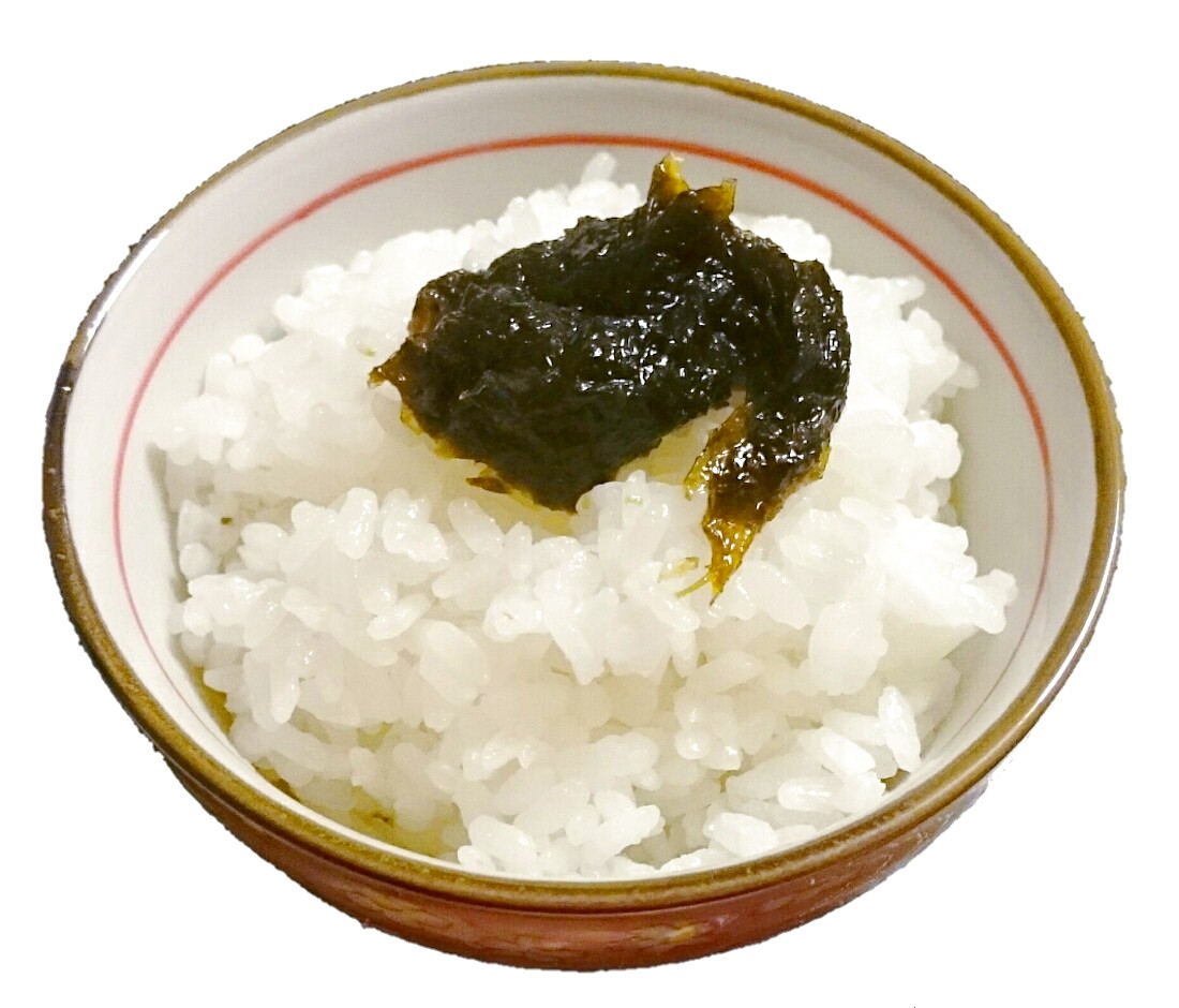 画像2: 隠岐のり入佃煮（茎わさび）１２０ｇ3個 海苔と茎わさびのブレンドが絶品の佃煮 　　