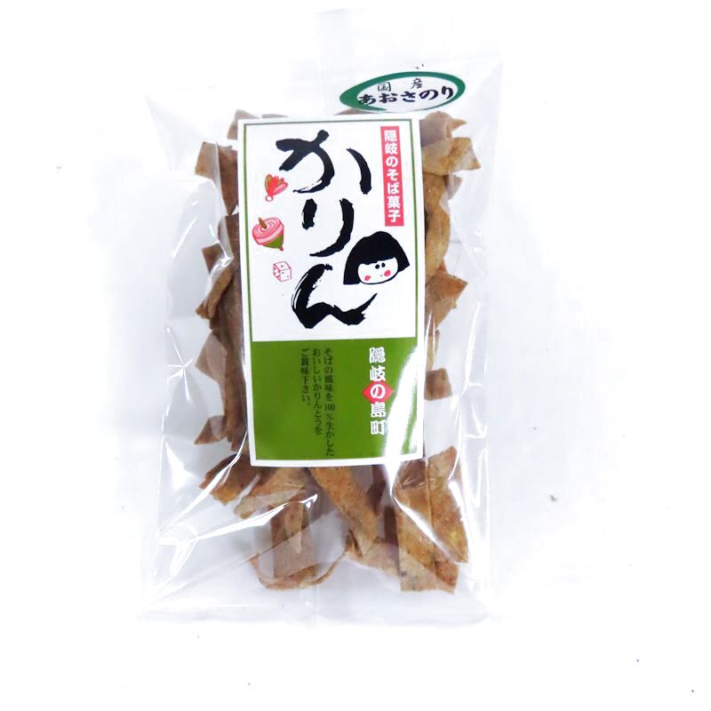 画像2: そばかりん（国産あおさのり）５０ｇ 国産そば粉使用　保存料無添加 　　 